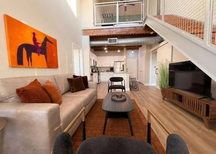 Appartement Urban Cowboy Loft - 2 Kings - Walk Downtown - Pool Fort Worth